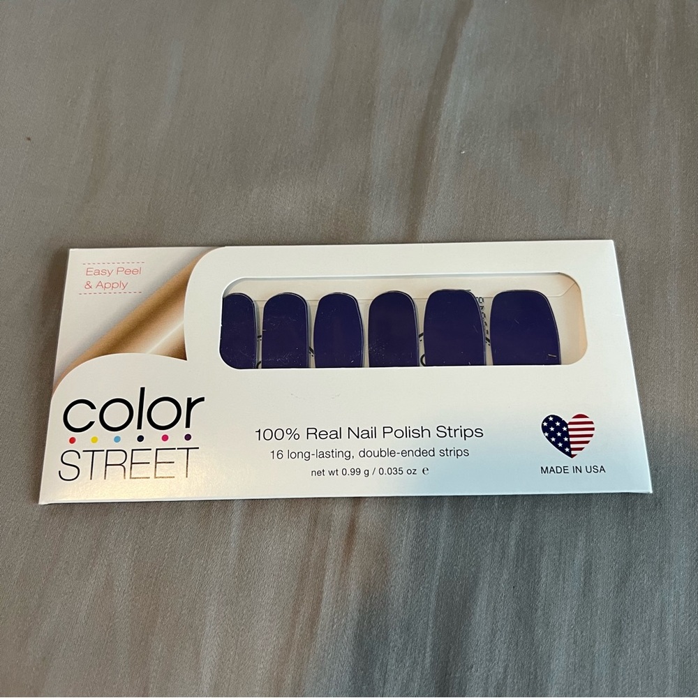 *Retired, HTF*  Color Street: Saigon Queen | Bright Purple Solid Grape Summer - Picture 3 of 9